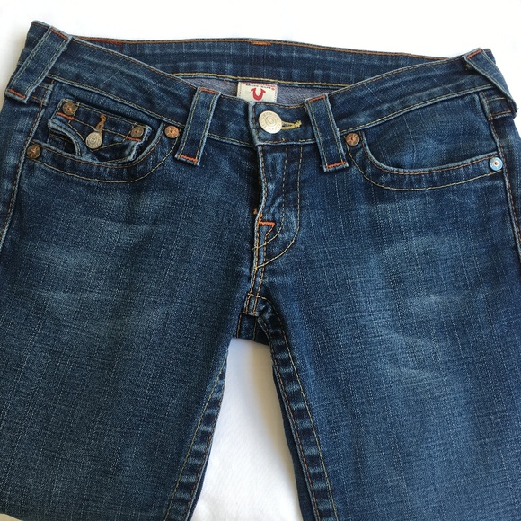 True Religion Joey Jeans Twisted Seams Flap Pocket - Picture 2 of 8